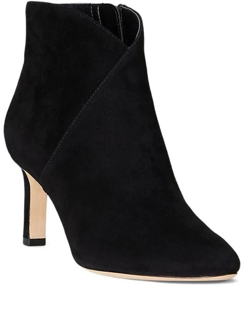 Lauren Ralph Lauren 70mm zip-fastening suede boots - Black - zdjęcie produktu nr 1