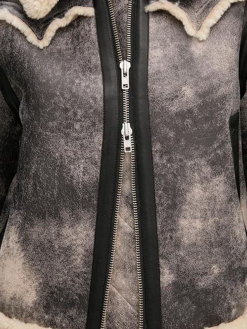 Stand Studio kurtka Lessie Jacket damska kolor szary przejściowa oversize 61957-9073