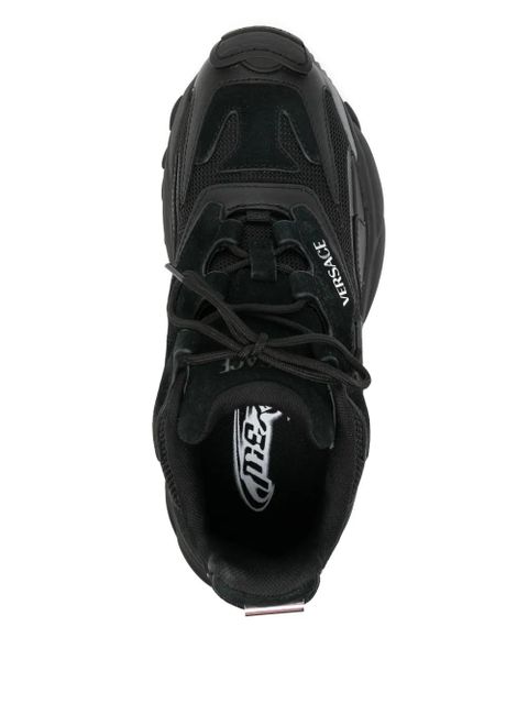 Versace Mercury combination sneakers - Black