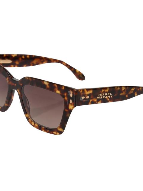 Isabel Marant Eyewear Carmy square-frame sunglasses - Brown