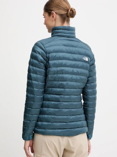 The North Face kurtka Huila kolor turkusowy przejściowa NF0A8DW6BQ51