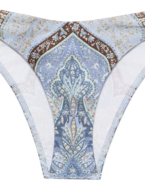 ZIMMERMANN Wanderlust bikini bottoms - Blue