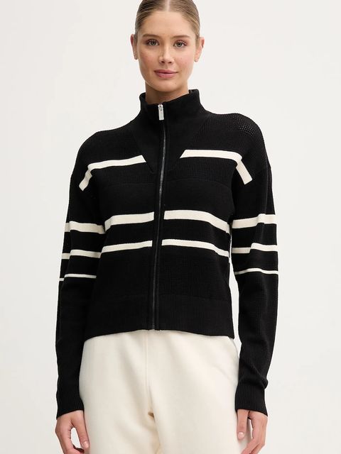 Dkny kardigan damski kolor czarny DP5R0756