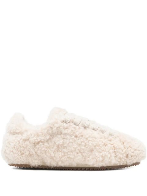 Axel Arigato Tact Shearling Runner sneakers - Neutrals - zdjęcie produktu nr 1
