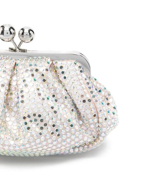 Weekend Max Mara Wkalama embellished clutch bag - Pink