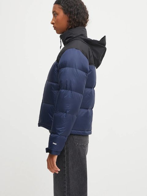 The North Face kurtka puchowa 1996 Retro Nuptse kolor granatowy zimowa NF0A3XEOGOB1