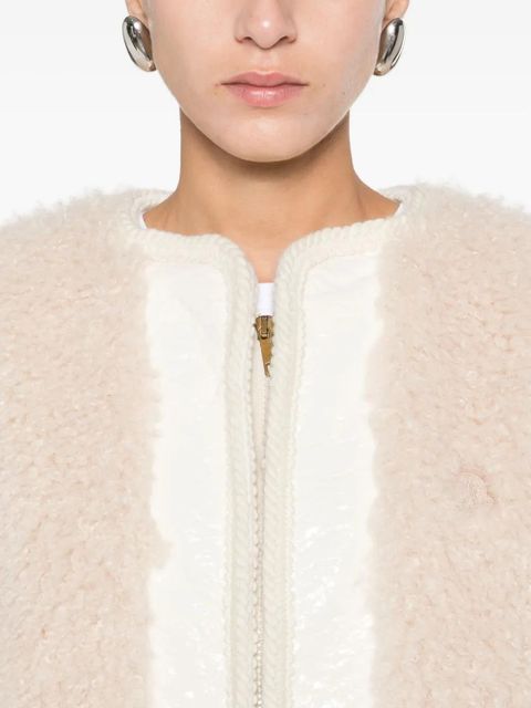 Moncler zip-up sleeveless jacket - Neutrals