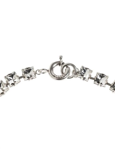 ISABEL MARANT crystal-embellished necklace - Silver