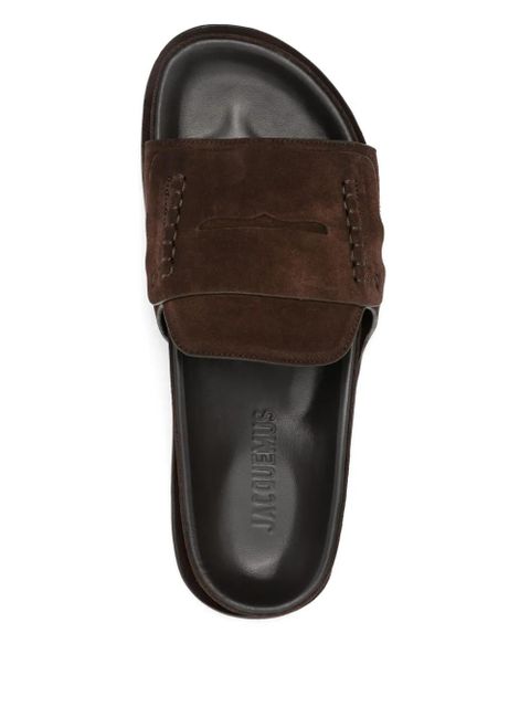 Jacquemus Les sandales Mocassin sandals - Brown