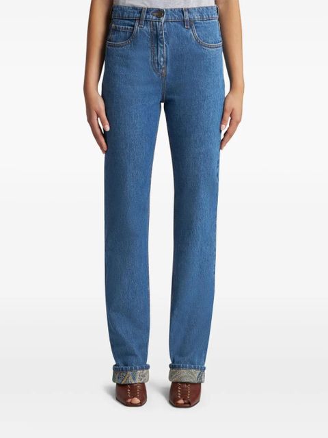 ETRO straight-leg jeans - Blue