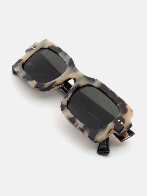 Marni okulary przeciwsłoneczne Lake Vostok Puma damskie kolor czarny EYMRN00004.006.GS7