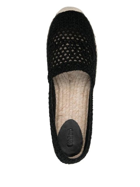 Chloé Isla espadrilles - Black