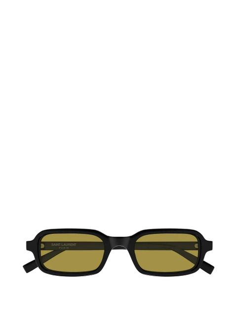 Saint Laurent Eyewear rectangle-frame sunglasses - Black - zdjęcie produktu nr 1