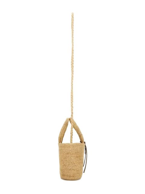 Manebi raffia shoulder bag - Neutrals - zdjęcie produktu nr 2