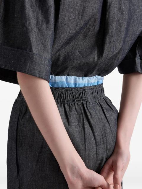 Prada chambray skirt - Grey