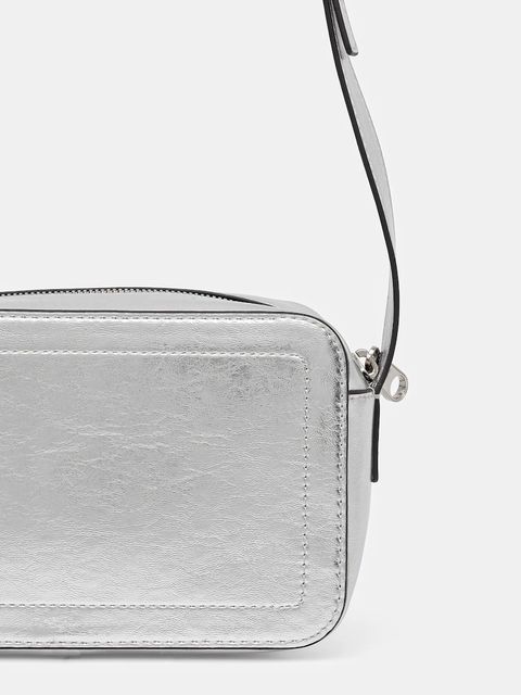 Calvin Klein torebka kolor srebrny LV04F3331G