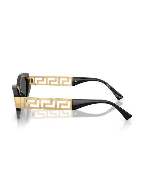 Versace okulary przeciwsłoneczne damskie kolor czarny 0VE4501 - zdjęcie produktu nr 2