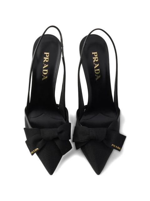 Prada mesh heeled pumps - Black