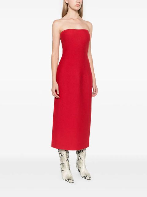 Gabriela Hearst Immanuel midi dress - Red