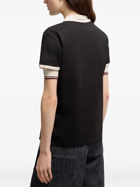 Moncler logo-print T-shirt - Black