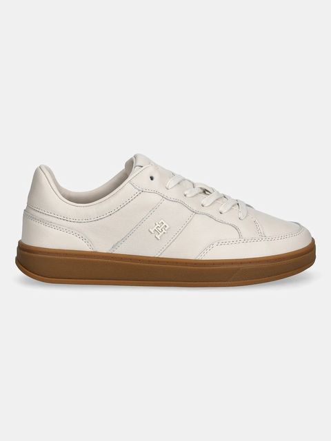 Tommy Hilfiger sneakersy skórzane TH HERITAGE COURT SNEAKER LTR - zdjęcie produktu nr 1