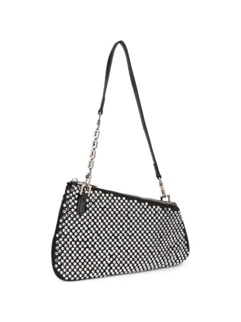 GCDS Comma Notte shoulder bag - Silver