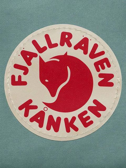 Fjallraven plecak Kanken kolor zielony duży z aplikacją F23510.600-600