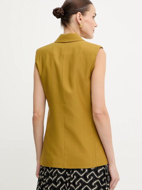 Morgan kamizelka kolor zielony dwurzędowa VFIJA.F