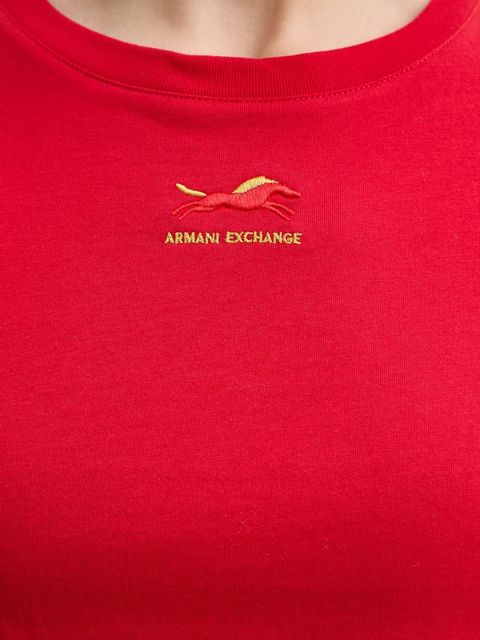 Armani Exchange t-shirt bawełniany