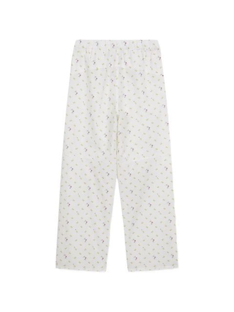 Marge Sherwood Peanuts Woodstock straight-leg trousers - White - zdjęcie produktu nr 2