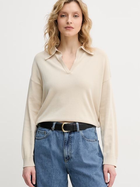 United Colors of Benetton sweter damski bawełniany - zdjęcie produktu nr 2