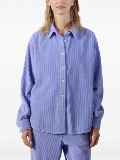 American Vintage Padow corduroy shirt - Purple