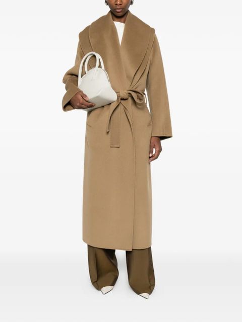 Róhe signature scarf coat - Brown - zdjęcie produktu nr 2