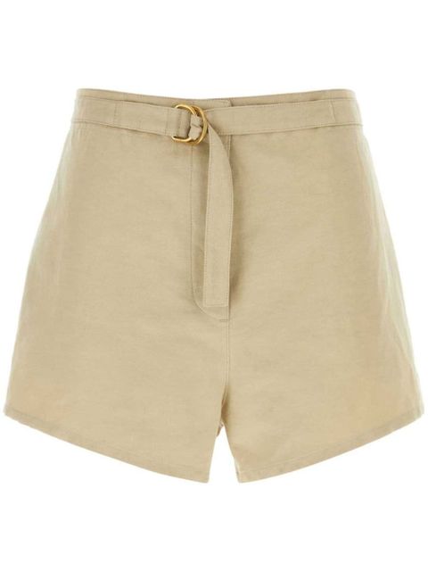 Prada high-waisted shorts - Neutrals - zdjęcie produktu nr 1