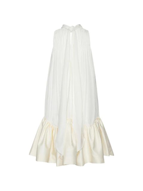 ROTATE BIRGER CHRISTENSEN gathered mini dress - White