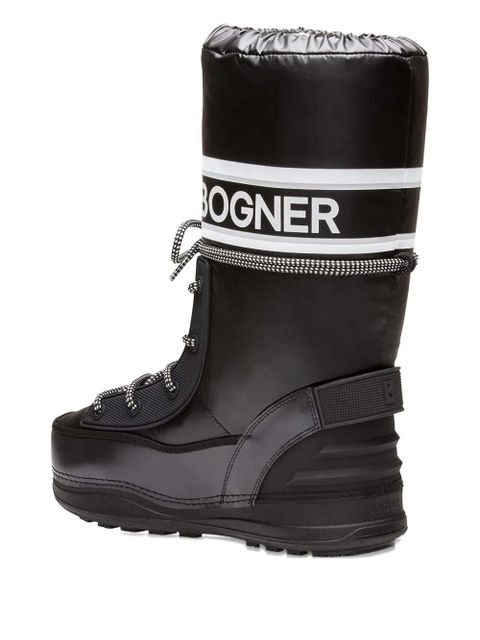 BOGNER logo lace-up snow boots - Black - zdjęcie produktu nr 2