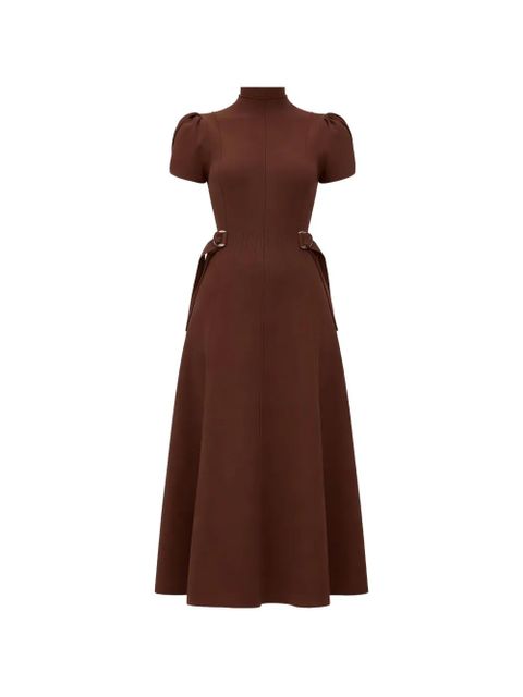 3.1 Phillip Lim buckle A-line midi dress - Brown - zdjęcie produktu nr 1