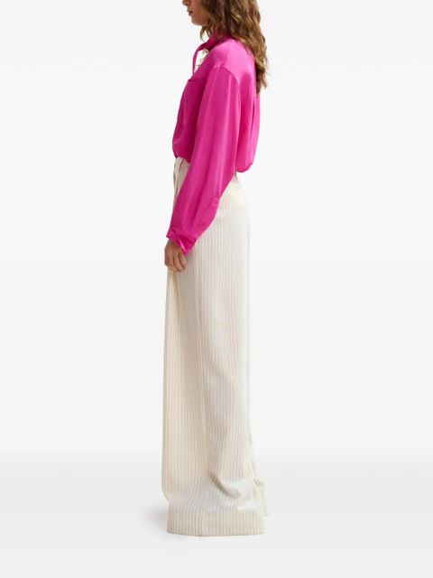 Essentiel Antwerp Josha pinstripe trousers - White