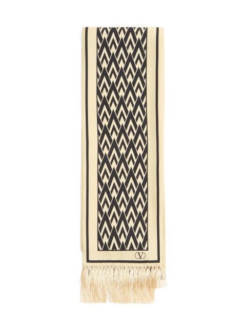 Valentino Garavani Toute La V bandeau scarf - Neutrals - zdjęcie produktu nr 1