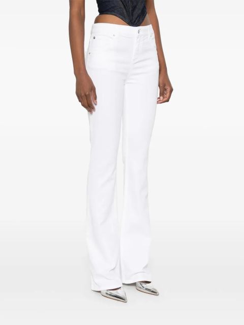 Blumarine bootcut jeans - White