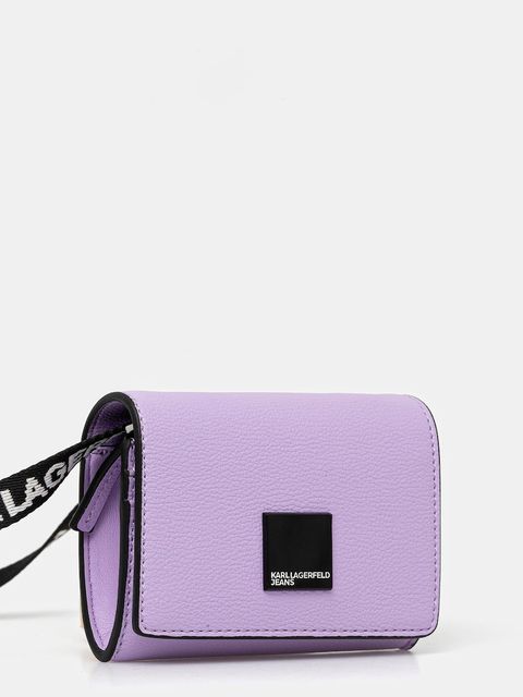 Karl Lagerfeld Jeans torebka kolor fioletowy A3W32057