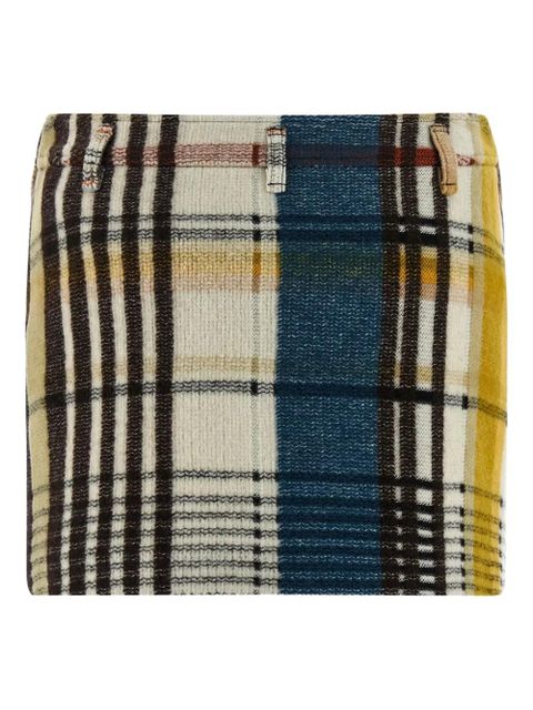 Missoni check mini skirt - Multicolour - zdjęcie produktu nr 2