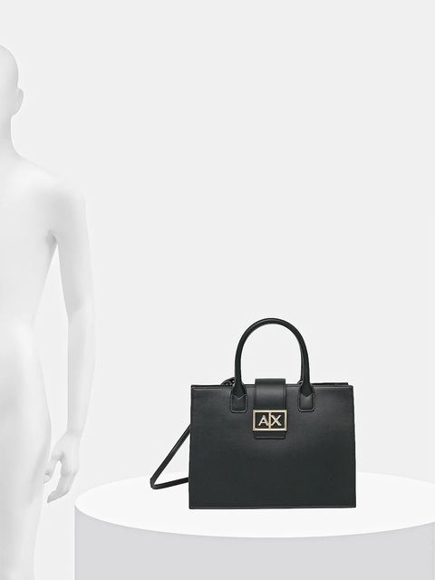 Armani Exchange torebka kolor zielony XW000305 AF12039