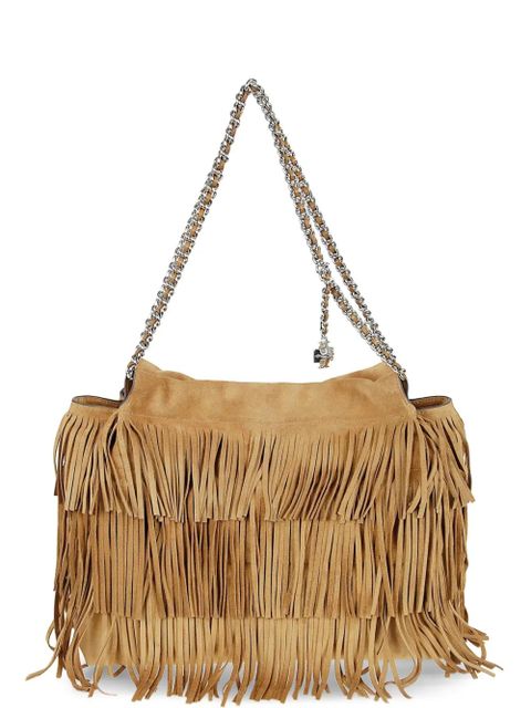 Tory Burch Fleming fringed tote bag - Brown - zdjęcie produktu nr 1