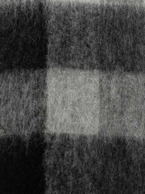 Acne Studios checked scarf - Grey - zdjęcie produktu nr 2