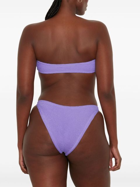 Hunza G Jean bandeau bikini - Purple