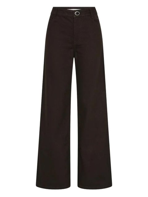 Christopher Esber flared jeans - Brown - zdjęcie produktu nr 1