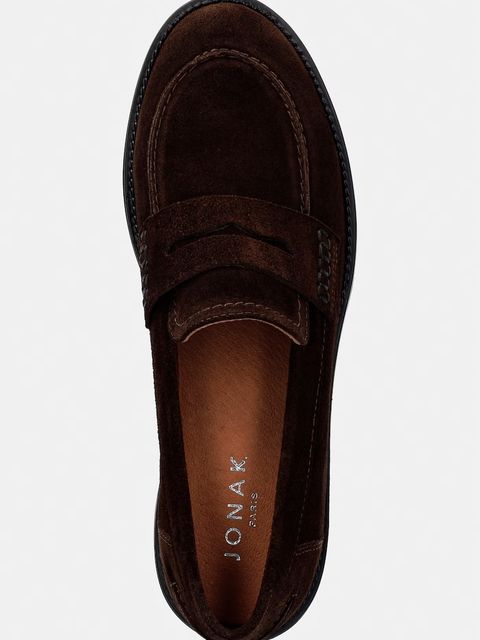 Jonak mokasyny zamszowe MIRNA CROUTE