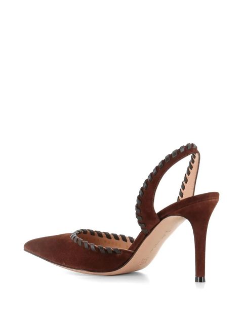 Gianvito Rossi braided pumps - Brown - zdjęcie produktu nr 2