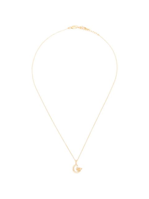 Missoma Curly Molten mini inicial-C necklace - Gold - zdjęcie produktu nr 1
